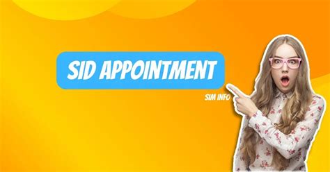 Schedule Your SRB/SID Appointment 2024.